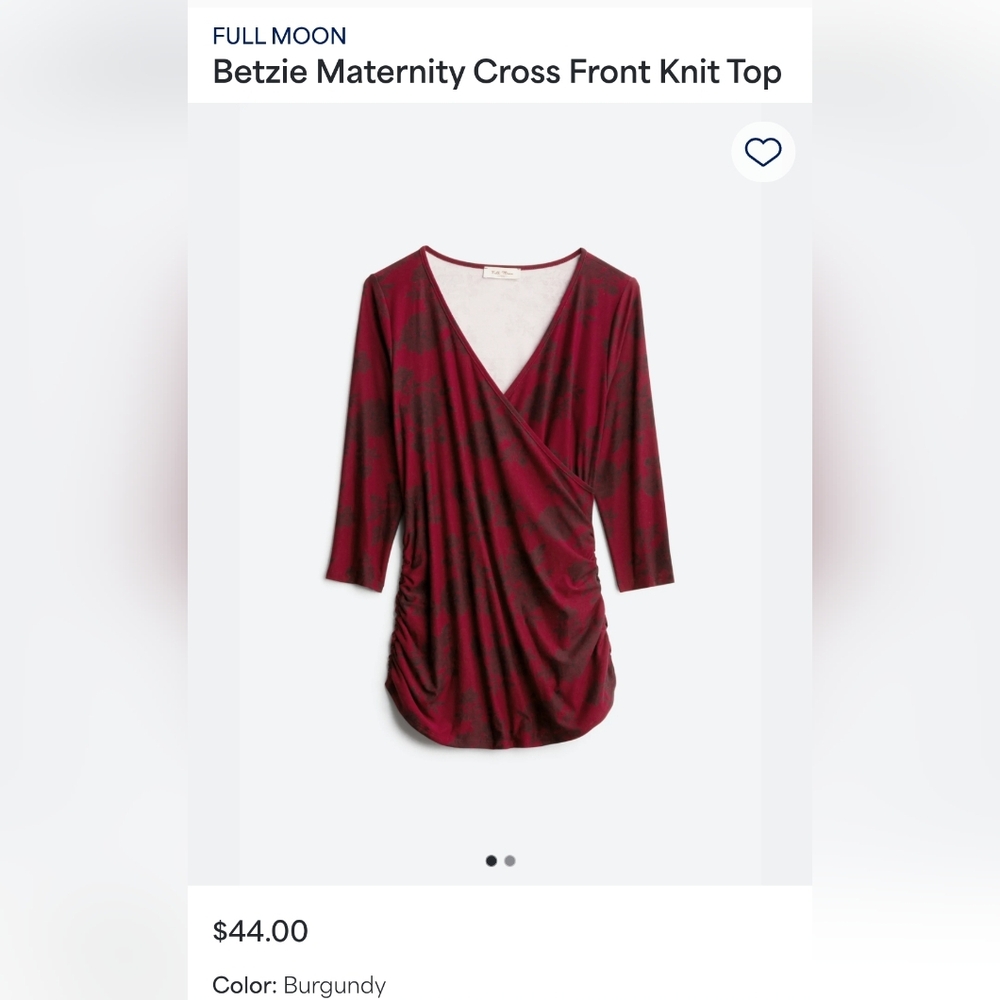 V-Neck Maternity Top